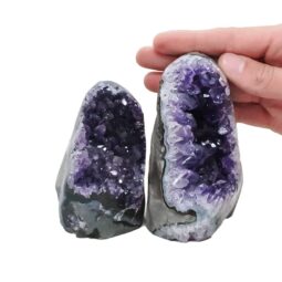 1.4kg Amethyst Crystal Geode Specimen Set 2 Pieces DN2041 5 Amethyst Crystal Geode Specimen Set 2 Pieces DN2041 | Crystal Factory