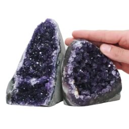 1.9kg Amethyst Crystal Geode Specimen Set 2 Pieces DN2043 5 Amethyst Crystal Geode Specimen Set 2 Pieces DN2043 | Crystal Factory
