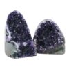 Amethyst Crystal Geode Specimen Set 2 Pieces DN2043 | Crystal Factory