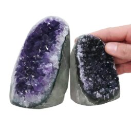 1.4kg Amethyst Crystal Geode Specimen Set 2 Pieces DN2045 5 Amethyst Crystal Geode Specimen Set 2 Pieces DN2045 | Crystal Factory