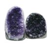 1.4kg Amethyst Crystal Geode Specimen Set 2 Pieces DN2045 1 Amethyst Crystal Geode Specimen Set 2 Pieces DN2045 | Crystal Factory
