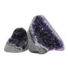 1.3kg Amethyst Crystal Geode Specimen Set 2 Pieces DN2053 2 Amethyst Crystal Geode Specimen Set 2 Pieces DN2053 | Crystal Factory