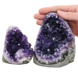 1.7kg Amethyst Crystal Geode Specimen Set 2 Pieces DN2054 5 Amethyst Crystal Geode Specimen Set 2 Pieces DN2054 | Crystal Factory