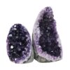 Amethyst Crystal Geode Specimen Set 2 Pieces DN2055 | Crystal Factory