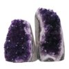 Amethyst Crystal Geode Specimen Set 2 Pieces DN2058 | Crystal Factory