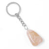 Flower Agate Tumbled Crystal Keychain 2 Flower Agate Tumbled Crystal Keychain | Crystal Factory