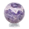 Natural Chevron Amethyst Sphere with Stand DK1079 | Crystal Factory