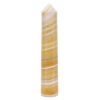 Orange Calcite Terminated Point DR562 | Crystal Factory