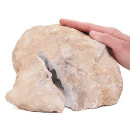Natural Calcite Geode Pair S1497 | Crystal Factory