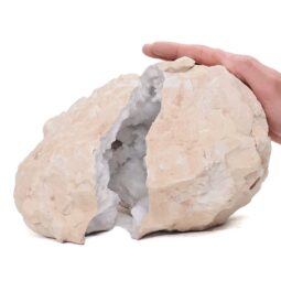 Natural Calcite Geode Pair S1498 | Crystal Factory