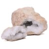 Natural Calcite Geode Pair S1500| Crystal Factory