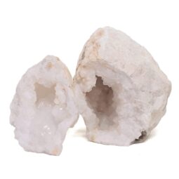 Natural Calcite Geode Pair S1502 | Crystal Factory