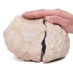 Natural Calcite Geode Pair S1503 | Crystal Factory
