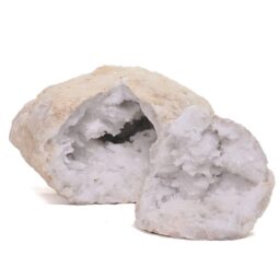 Natural Calcite Geode Pair S1503 | Crystal Factory