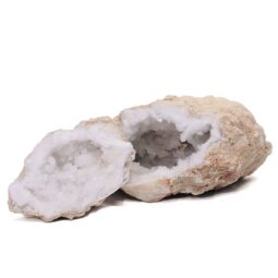 Natural Calcite Geode Pair S1505 | Crystal Factory