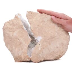 Natural Calcite Geode Pair S1507 | Crystal Factory