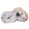 Natural Calcite Geode Pair S1509 | Crystal Factory