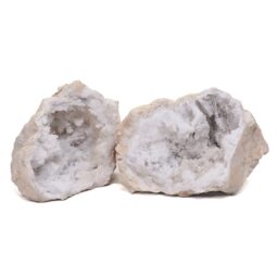 Natural Calcite Geode Pair S1511 | Crystal Factory