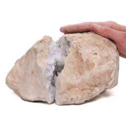 Natural Calcite Geode Pair S1513 | Crystal Factory