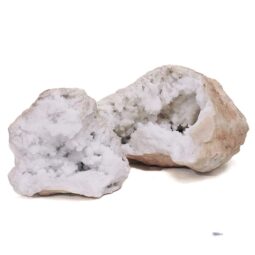 Natural Calcite Geode Pair S1513 | Crystal Factory