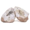 Natural Calcite Geode Pair S1514 | Crystal Factory