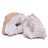Natural Calcite Geode Pair S1515 | Crystal Factory