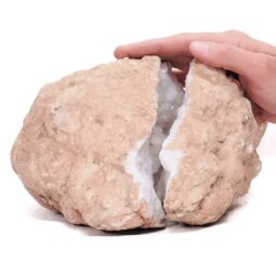 Natural Calcite Geode Pair S1515 | Crystal Factory