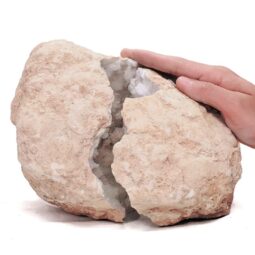 Natural Calcite Geode Pair S1517 | Crystal Factory