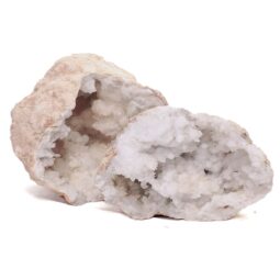 Natural Calcite Geode Pair S1517 | Crystal Factory