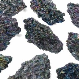 Titanium Metallic Hematite Rough - Large | Crystal Factory