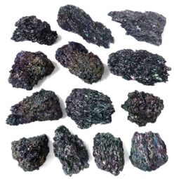 Titanium Metallic Hematite Rough - Small | Crystal Factory