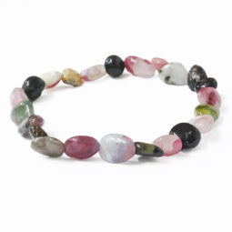 Tourmaline Freeform Beads Bracelet | Crystal Factory