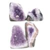 2.49kg Amethyst Polished Crystal Geode Specimen Set 4 Pieces DK1147 1 Amethyst Polished Crystal Geode Specimen Set 4 Pieces DK1147 | Crystal Factory