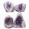 2.66kg Amethyst Polished Crystal Geode Specimen Set 4 Pieces DK1113 1 Amethyst Polished Crystal Geode Specimen Set 4 Pieces DK1113 | Crystal Factory