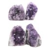 2.39kg Amethyst Polished Crystal Geode Specimen Set 4 Pieces DK1116 1 Amethyst Polished Crystal Geode Specimen Set 4 Pieces DK1116 | Crystal Factory