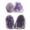 2.55kg Amethyst Polished Crystal Geode Specimen Set 4 Pieces DK1119 2 Amethyst Polished Crystal Geode Specimen Set 4 Pieces DK1119 | Crystal Factory