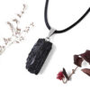 Black Tourmaline Rough Pendant - SP | Crystal Factory
