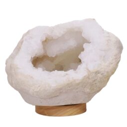Natural Calcite Geode Lamp DS2861 | Crystal Factory