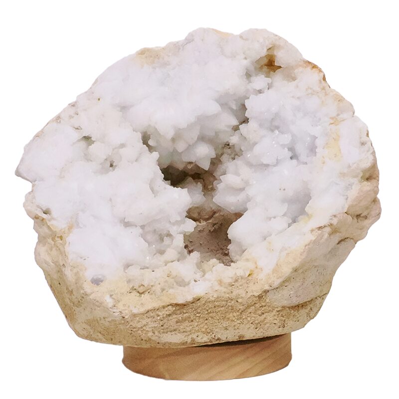 3.7kg Natural Calcite Geode Lamp DS2863 3 Natural Calcite Geode Lamp DS2863 | Crystal Factory