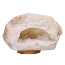 Natural Calcite Geode Lamp DS2864 | Crystal Factory