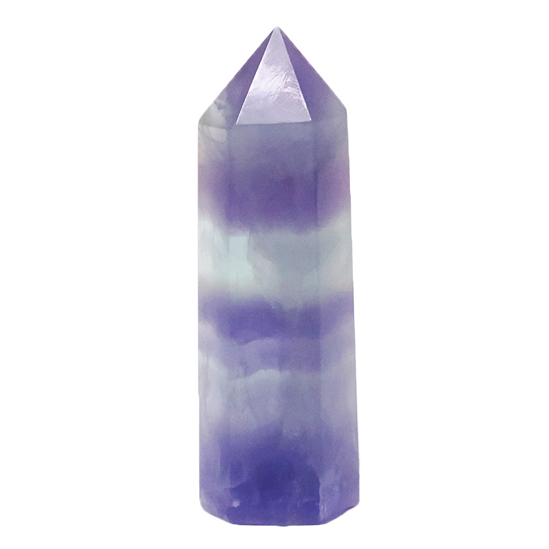 Rainbow Fluorite Terminated Point - Large 3 Rainbow Fluorite Terminated Point - Large | Crystal Factory
