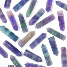 Rainbow Fluorite Terminated Point - Large 7 Rainbow Fluorite Terminated Point - Large | Crystal Factory