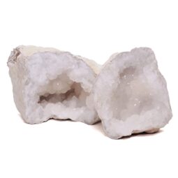 Natural Calcite Geode Pair S1519 | Crystal Factory