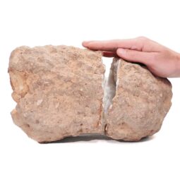 Natural Calcite Geode Pair S1520 | Crystal Factory