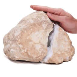 Natural Calcite Geode Pair S1521 | Crystal Factory