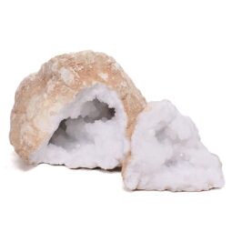 Natural Calcite Geode Pair S1521 | Crystal Factory