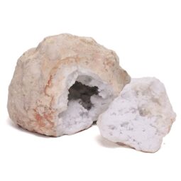 Natural Calcite Geode Pair S1525 | Crystal Factory