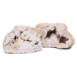 Natural Calcite Geode Pair S1527 | Crystal Factory