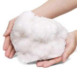 Snow Quartz Druze Rough Specimen DS2870 | Crystal Factory
