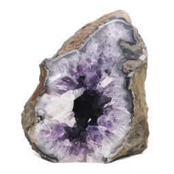 Amethyst Polished Crystal Geode Specimen DR581 | Crystal Factory